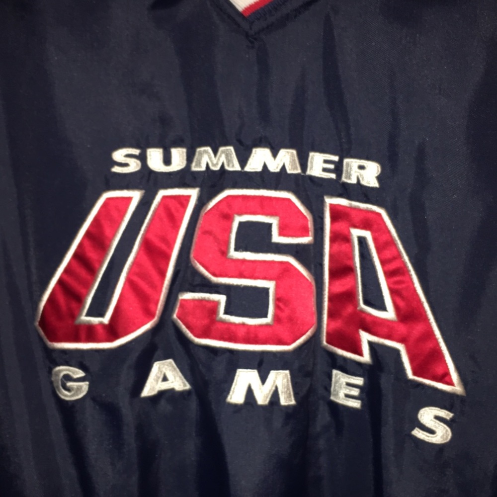 Starter Olympic Game Light Weight Pullover Jacket - image 3